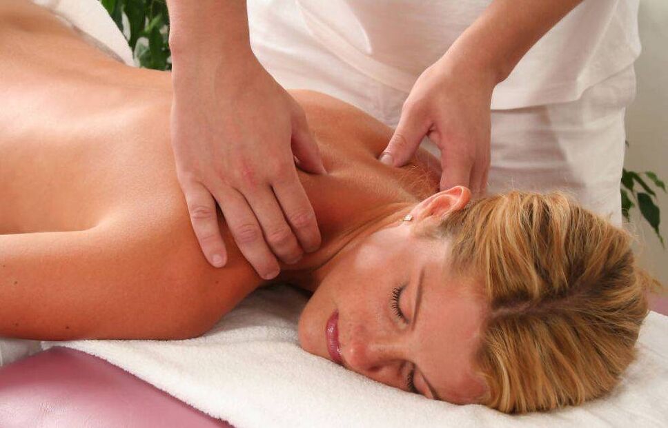 Massage for osteochondrosis